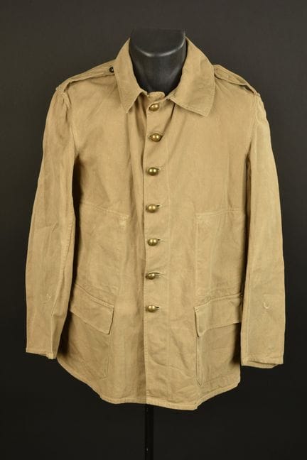 Vareuse 1921 35 7e RTM. Vareuse modele 1921 modifi