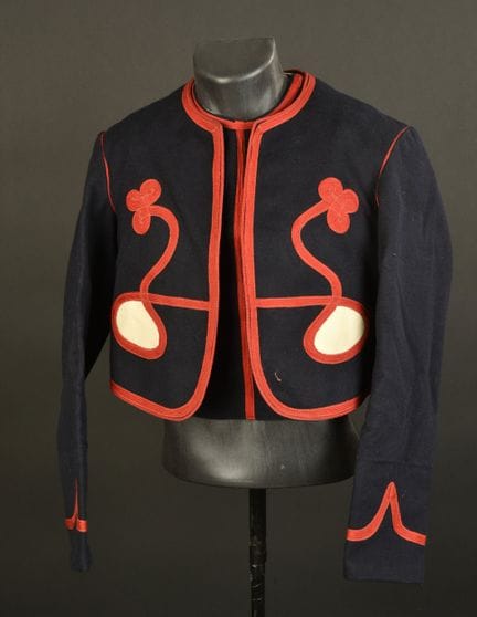 Chaqueta y chaleco del 2.º Regimiento de Zuavos. C