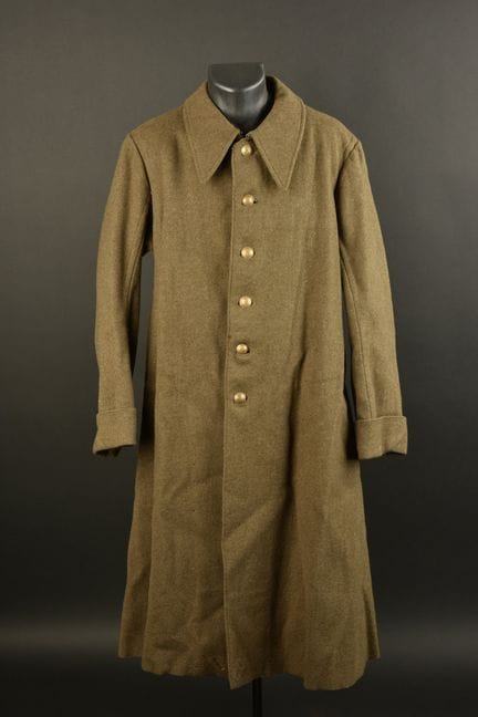 Manteau infanterie coloniale. Confectionne en drap