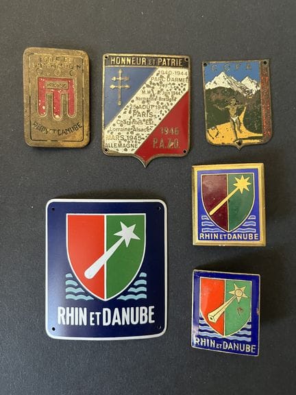 Lote de 6 piezas: Insignia del campamento juvenil 