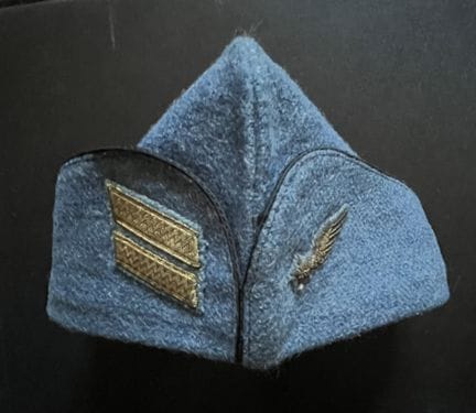 France Aviation. Calot sous officier bleu horizon 