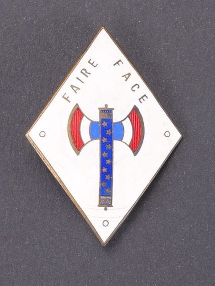 Una insignia del servicio de orden del legionario,