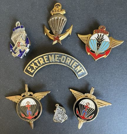伞兵套装，7件装。Extreme Orient品牌金属臂章，本地制造。 3 枚 BCCP 无配件款。