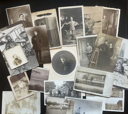 France Aviation. Lot de 21 photos dont pilotes ave