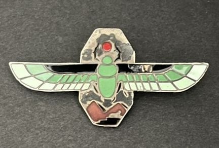 3/25 ex 8S insignia, pre-1939; AB label, address, 