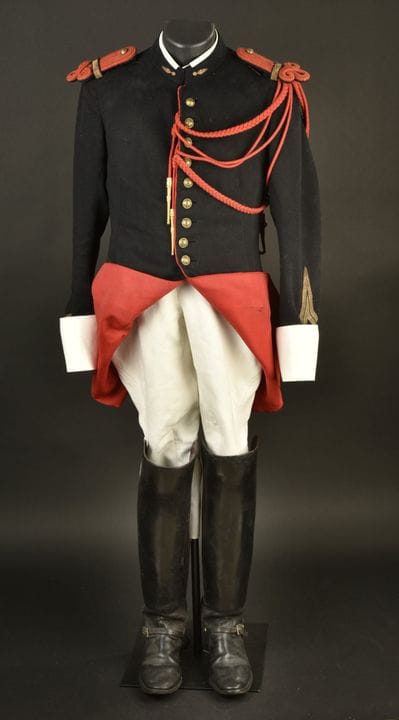 Uniforme de la Guardia Republicana de París. Túnic
