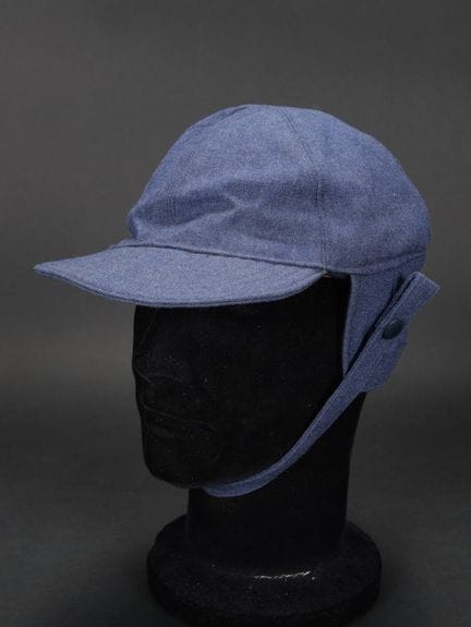 USAAF cap. Made of blue cloth. Brim in very good c