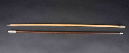 British officer's walking stick. Consists of a fle