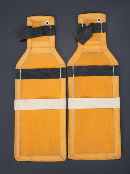 U.S. survival raft paddles. Matching pair. Metal f