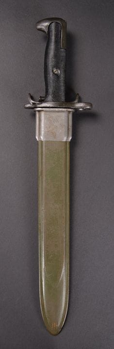 M1 Garand short bayonet. Originally shortened from