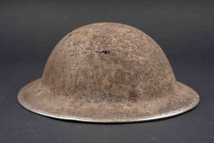 Royal Artillery helmet shell. MK II helmet shell. 