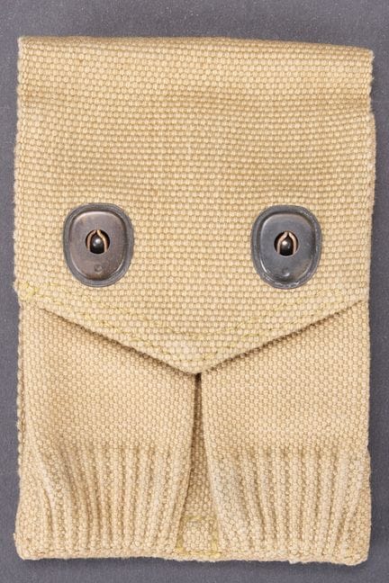 WWI Colt .45 Magazine Pouch. Made of heavy OD canv