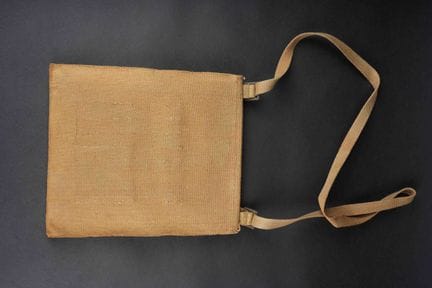 British map case. Made of Web fabric. Carrying str