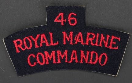 Cap from the 46th Royal Marine Commando. Made of n