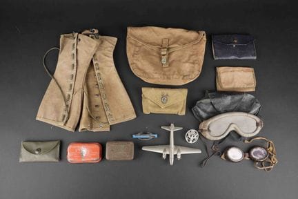 U.S. equipment. Includes a cover for an individual
