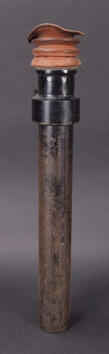 Britisches Fernrohr MK III. Aus Metall. Einige Oxi