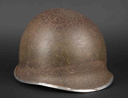 US non-commissioned officer helmet shell. USM1 hel