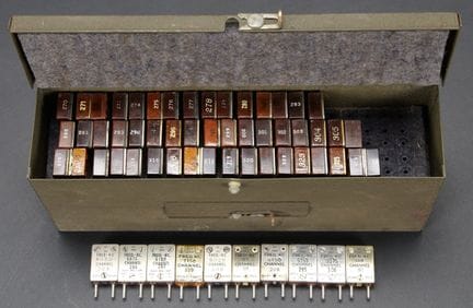 Valigetta CS37 del Signal Corps. Bella valigetta i