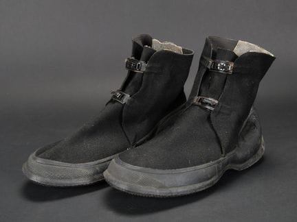 Copriscarpe statunitensi. Coppia omogenea in feltr