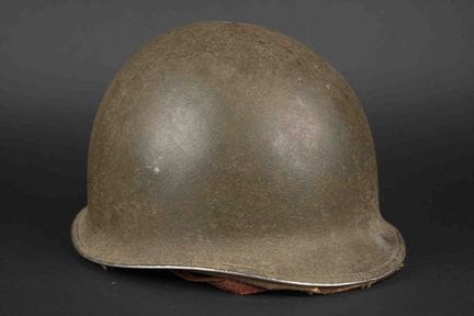 USM1 helmet and Hawley liner. USM1 helmet shell, f