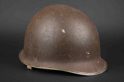 USM1 helmet customized with dates added to the lin