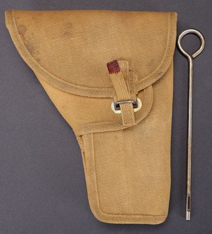 Canadian GP 35 pistol holster. Made of heavy-duty 