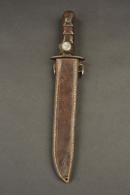British paratrooper combat knife. Made in India, i