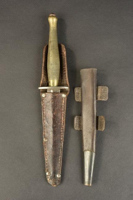 Fairbairn-Sykes dagger. Includes a B2 dagger with 