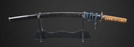 Antico wakizashi giapponese Settsu no Kami TADAYUK