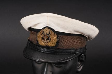 Cappellino da ufficiale della Marina imperiale gia