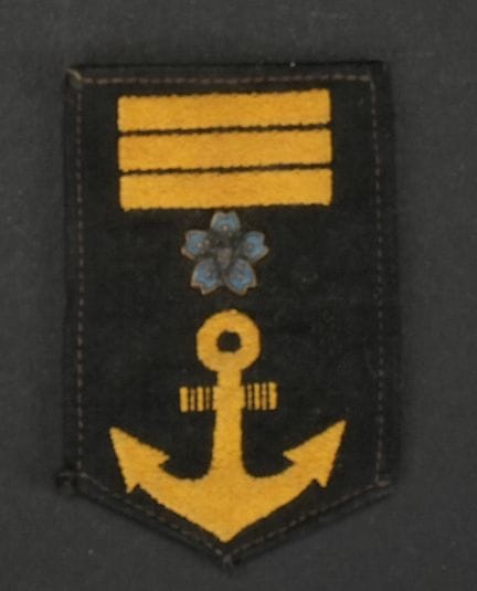 Bandiera della Marina Imperiale giapponese. Realiz