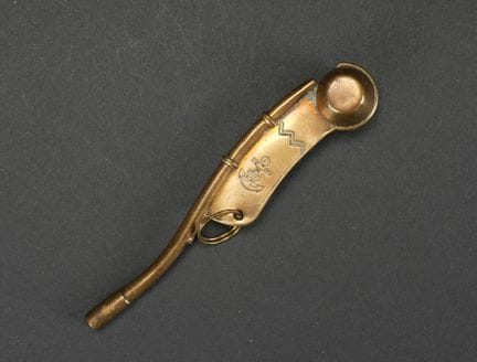 Fischietto della Marina Imperiale Giapponese. Bell