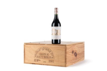 Château Haut-Brion 2001, 12 bouteilles

Lots 269-2