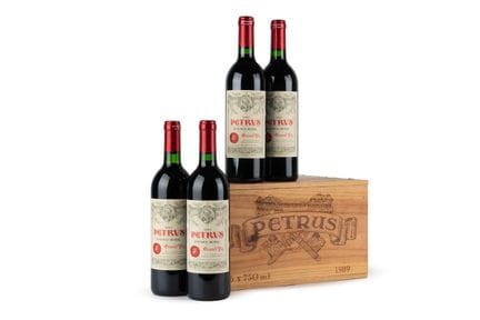 Château Petrus 1989, 4 bouteilles
État des bouteil