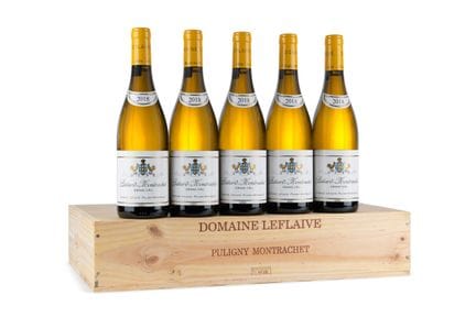 2018 Domaine Leflaive, Batard Montrachet, 5 bottle