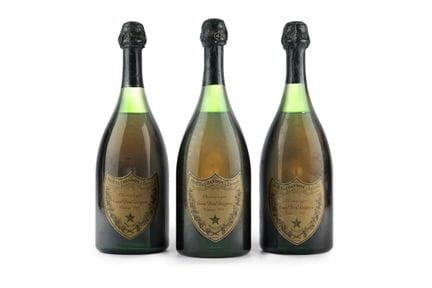 Dom Perignon Vintage Champagne 1961, 3 bottle
Bott