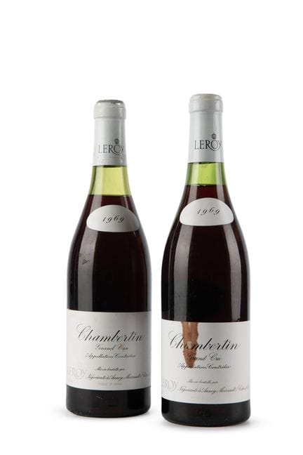 1969 Maison Leroy, Chambertin, 2 bouteilles
État d