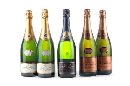 Lot hétéroclite - Champagne millésimé Charles Heid
