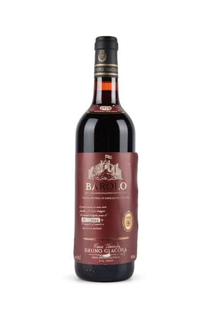 1978 B. Giacosa, Barolo, Collina Rionda Riserva, 1
