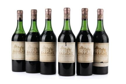 Chateau Haut Brion 1961, 6 bottle
Bottle condition