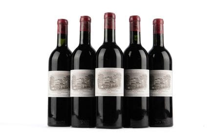 Chateau Lafite Rothschild 1961, 5 bottle
Bottle co