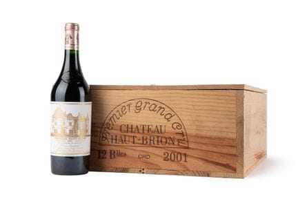 Château Haut-Brion 2001, 12 bouteilles

Lots 269-2