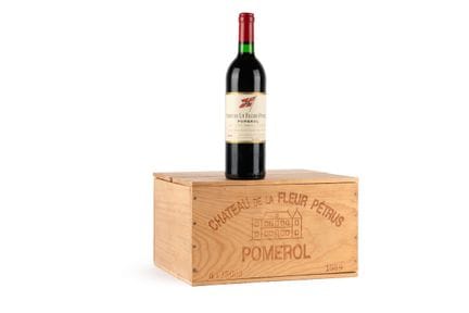Château La Fleur Petrus 1989, lot de 6 bouteilles
