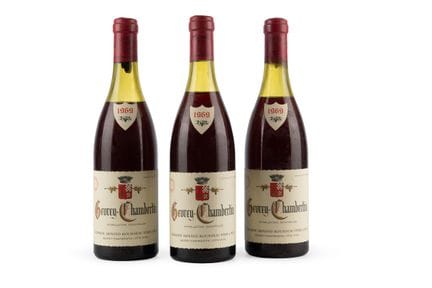 1969 A. Rousseau, Gevrey Chambertin, 3 botellas
Es