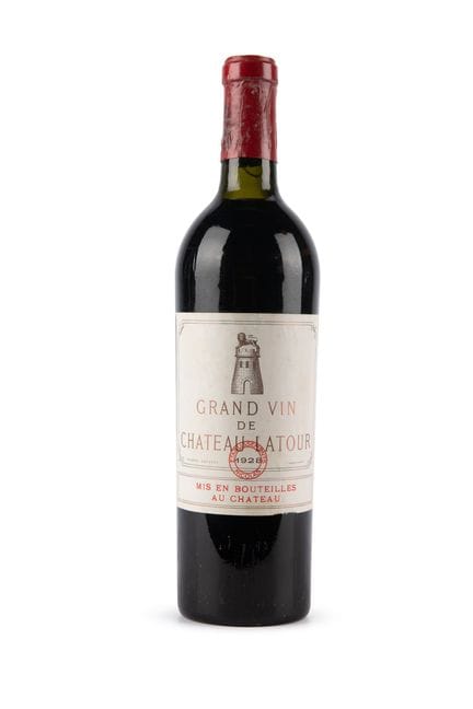 Château Latour 1928, 1 bouteille
État de la boutei