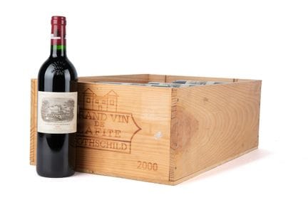 Château Lafite Rothschild 2000, 12 bouteilles
État