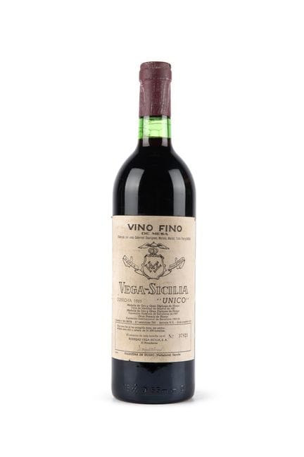 Vega Sicilia Unico 1965, 1 bouteille
État de la bo