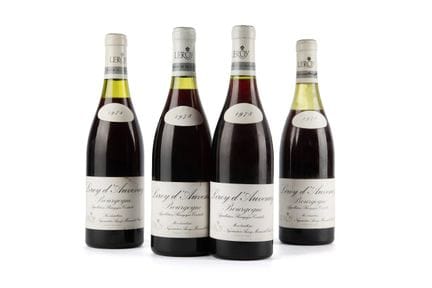 1978 Maison Leroy, Bourgogne Rouge, Leroy d'Auvena