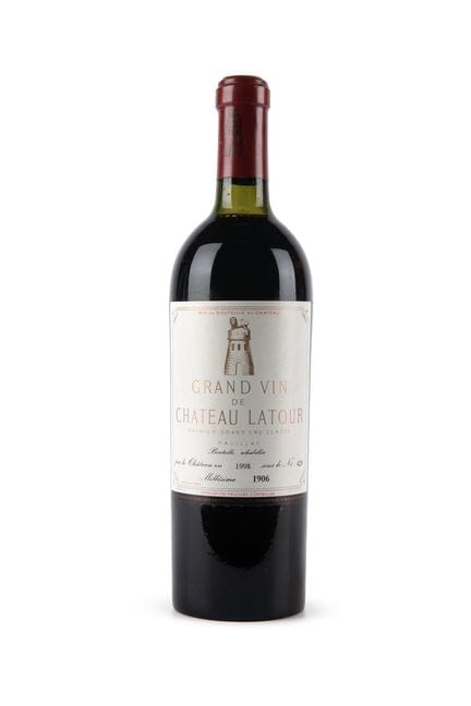 Château Latour 1906, 1 bouteille
État de la boutei