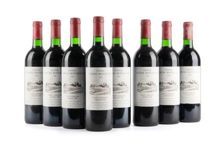 Château Le Tertre Roteboeuf 1989, 8 bouteilles
Éta